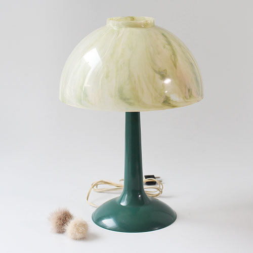 vintage mushroom lamp