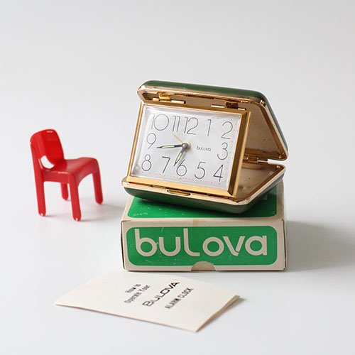 vintage BULOVA Travel clock
