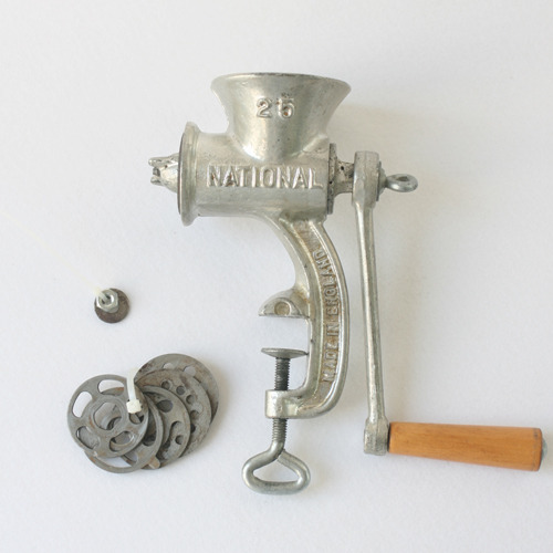 vintage NATIONAL food grinder