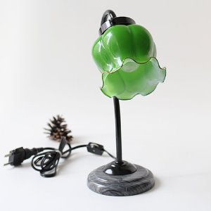 vintage glass table lamp #05