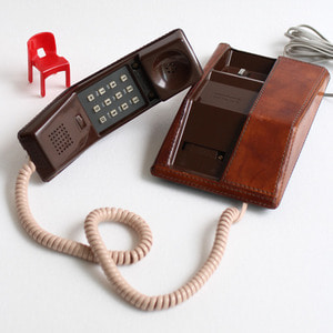 Vintage Leather Telephone #02