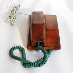 Vintage Leather Telephone #02 